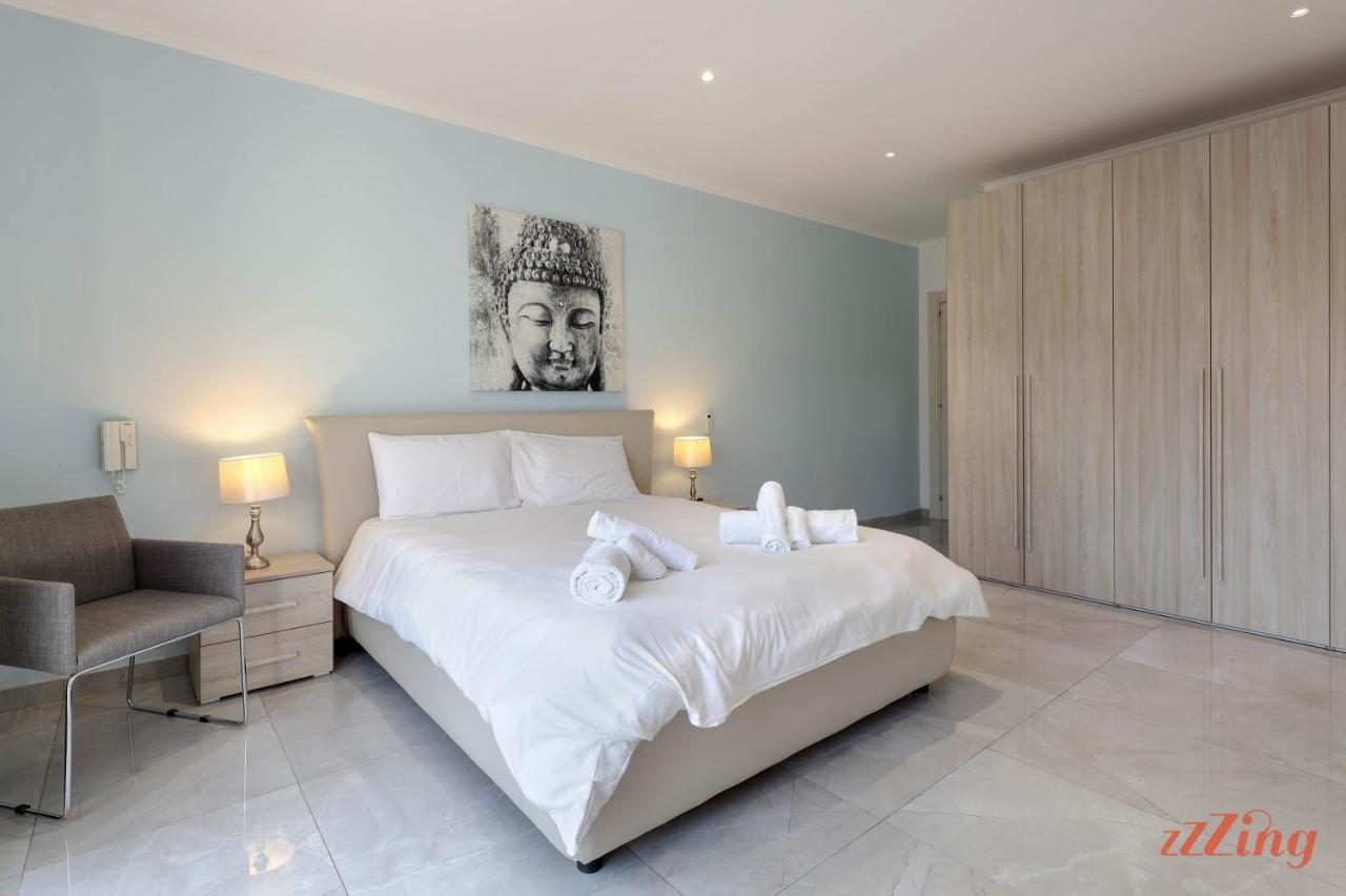 Pretty Beachfront Penthouse In Mellieha Ngoại thất bức ảnh